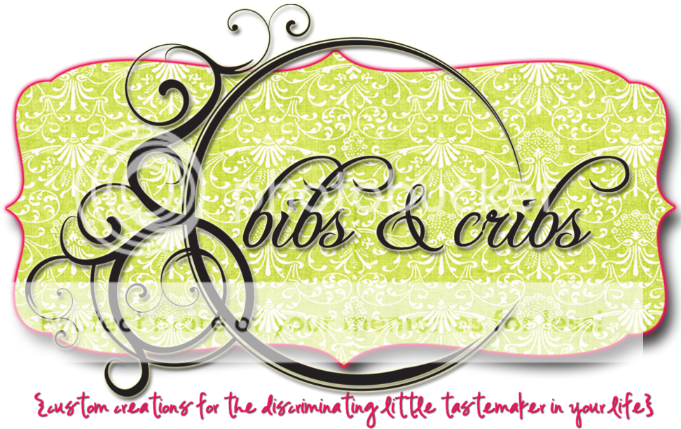 bibs & cribs {custom creations for the discriminating little tastemaker in your life}