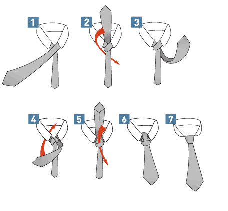 how to tie a double windsor representation