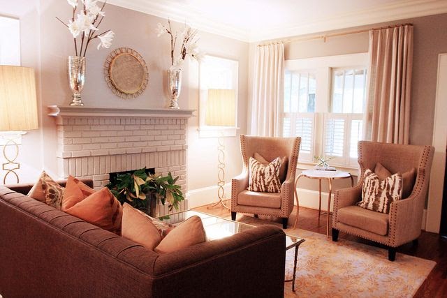 Couch And Chair Living Room Setup