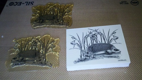 La blanche stamps