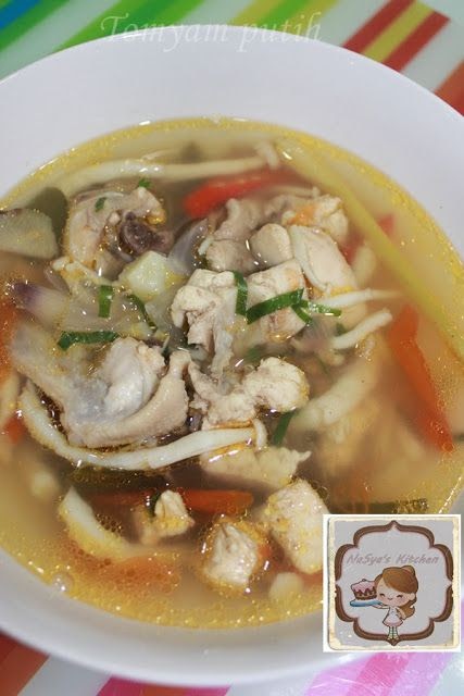 ayam masak tomyam putih