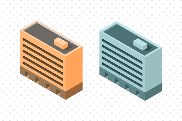 マンション 街 建物系イラスト専門サイト Town Illust