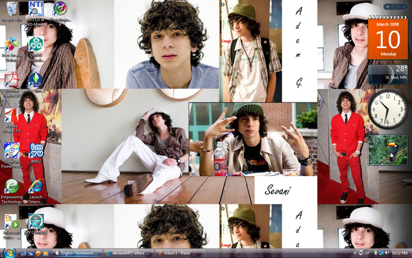 adam g. sevani 2009. Adam G. Sevani Desktop by