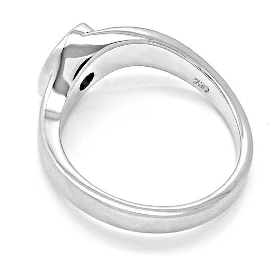 Original-Foto 3, DIAMANT-RING FANCY INTENSE YELLOWISH ORANGE LUXUS! NEU!