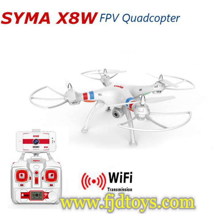 Latest Small Inner Package Syma X8hw Height Hold Rc Fpv Drone 2.4g Rtf