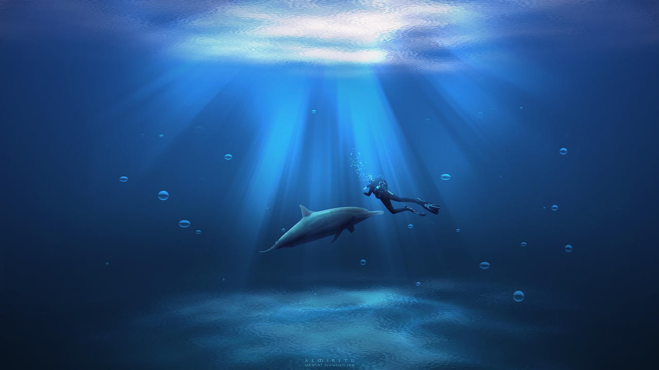 Under Deep Ocean by Almirith7 on DeviantArt