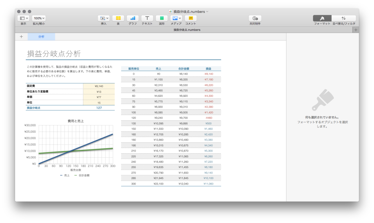 Apple Numbers のテーブルを Illustrator で使用する方法 Siro Chro