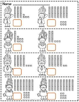 If you experience display problems with your math worksheet. base ten blocks worksheets by catherine s teachers pay teachers