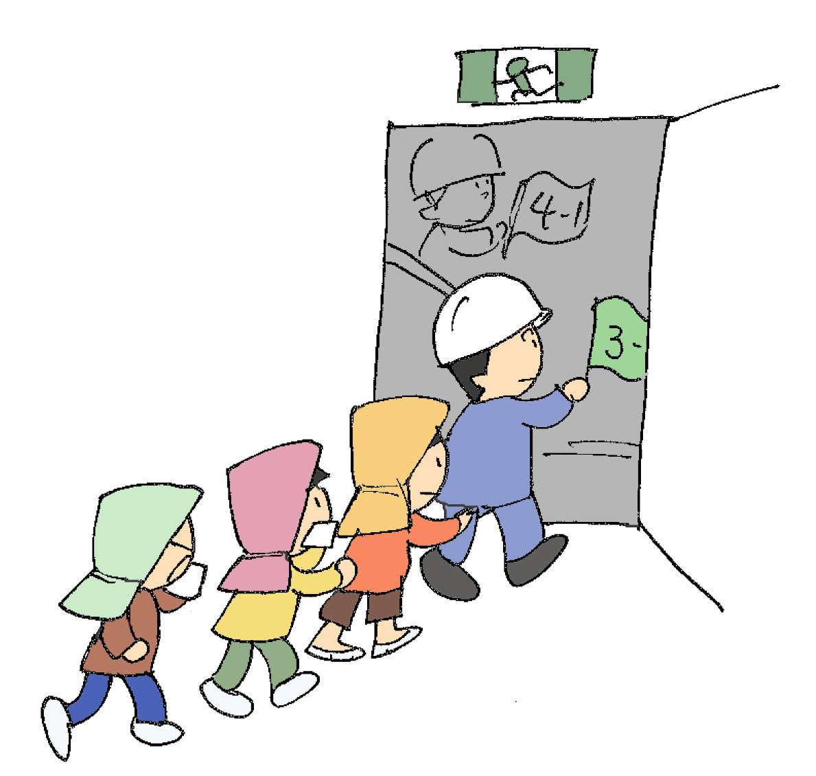 防災イラスト集 市民防災研究所