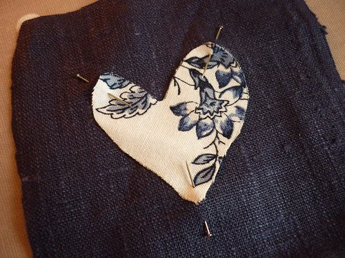 Little appliqué heart
