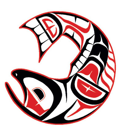 Salmon - The salmon symbolizes instinct, persistence, and ...
