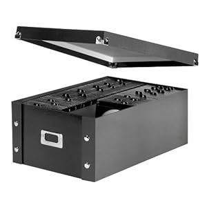 Snap-n-store Sns01658 Double Wide Cd Storage Box 