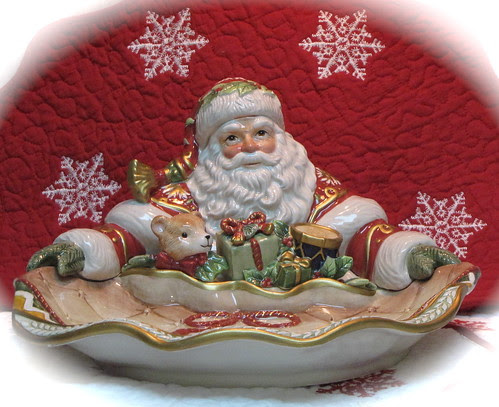 Fitz and Floyd Santa Winter Holiday Series