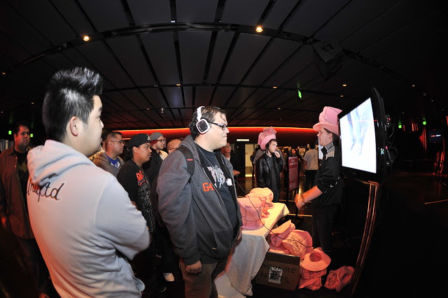 Fans Check Out the Game