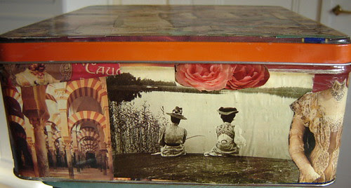 Belle Epoque style decoupage, side 2