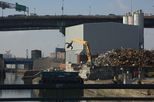 Crane in Action, Gowanus Canal