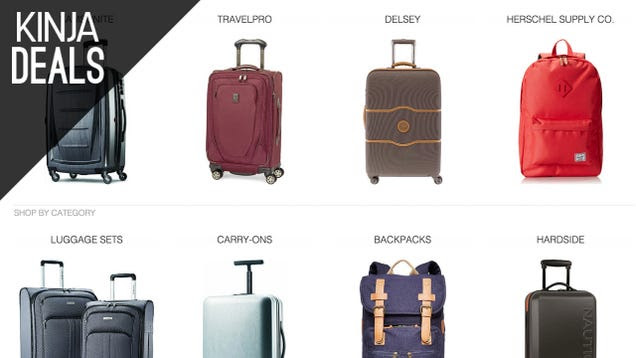 Today's Best Deals: New Luggage, More Outlets, Better Photos, and More