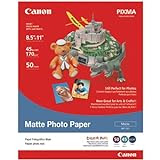 Canon Matte Photo Paper, 8.5 x 11 Inches, 50 Sheets