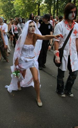 Zombie Walk in Saint Petersburg, Russia (85 pics)