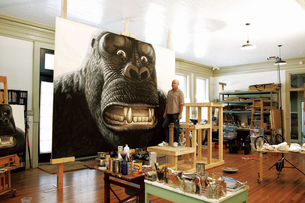 Walton Ford In The Studio