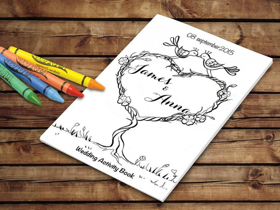 Download Kids Wedding Activity Book Printable - Wedding Printable ...