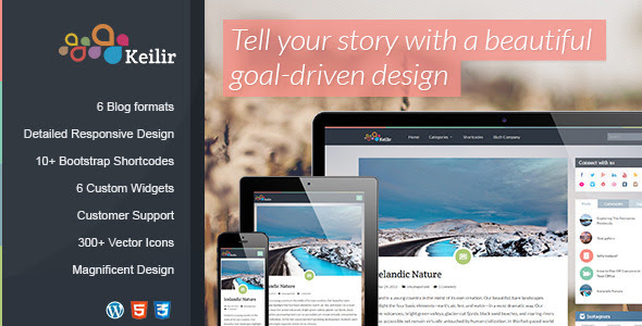 Keilir | Responsive Wordpress Blog Theme - Personal Blog / Magazine