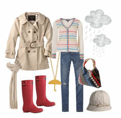 Outfit del giorno: rainy spring style!