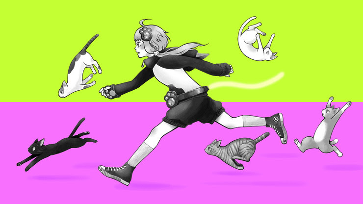 かっこいい カッコイイ 走る イラスト かっこいい