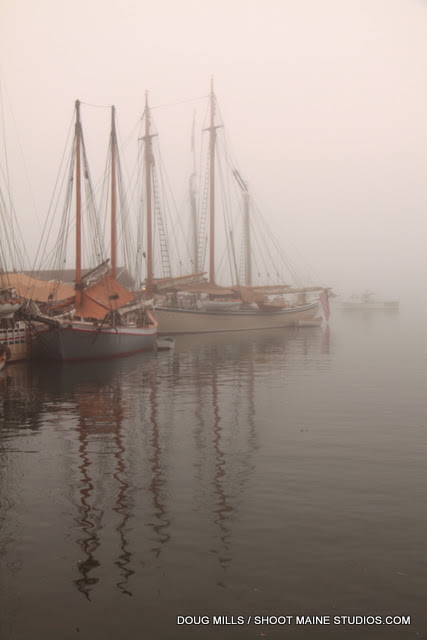 "Early Morning Fog" The Maine Windjammer Project