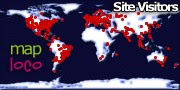 Locations of Site Visitors