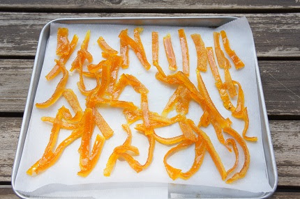 自家製オレンジピール Buchoco Cafe