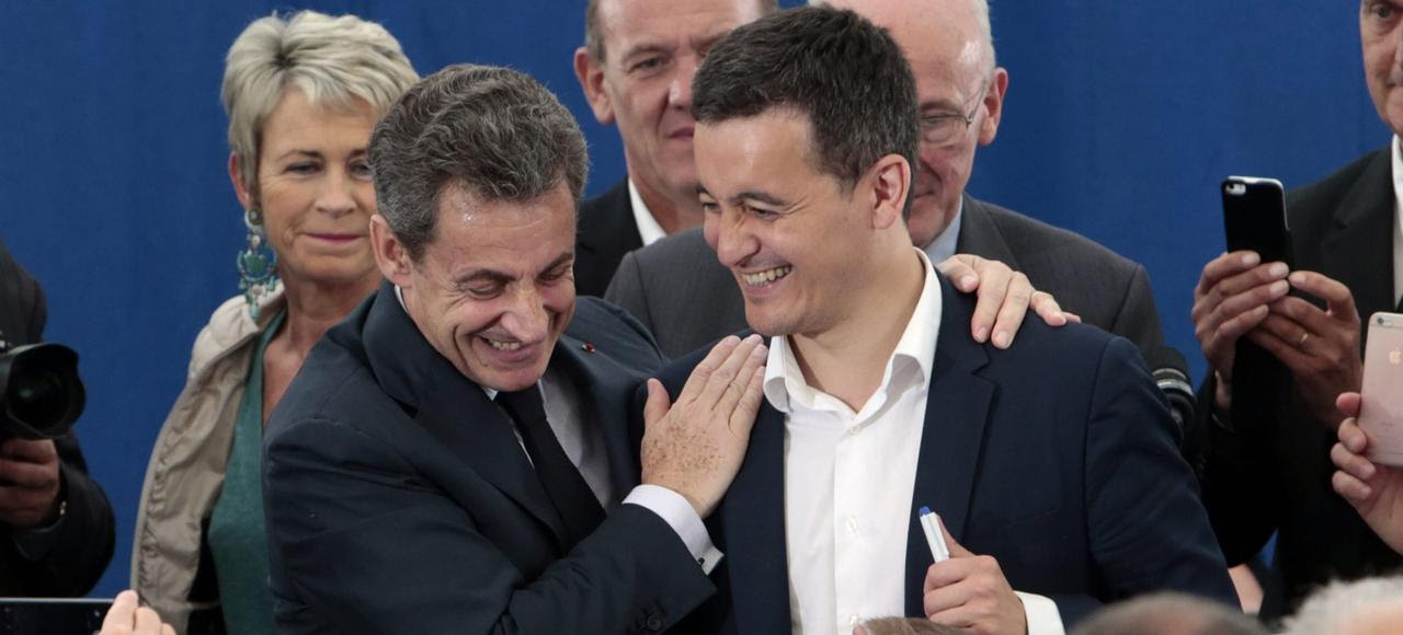 Résultat de recherche d'images pour "gérald darmanin sarkozy"