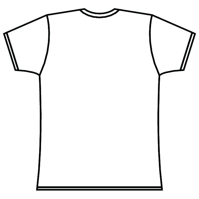 Download T Shirt Vector Template Illustrator at GetDrawings | Free download