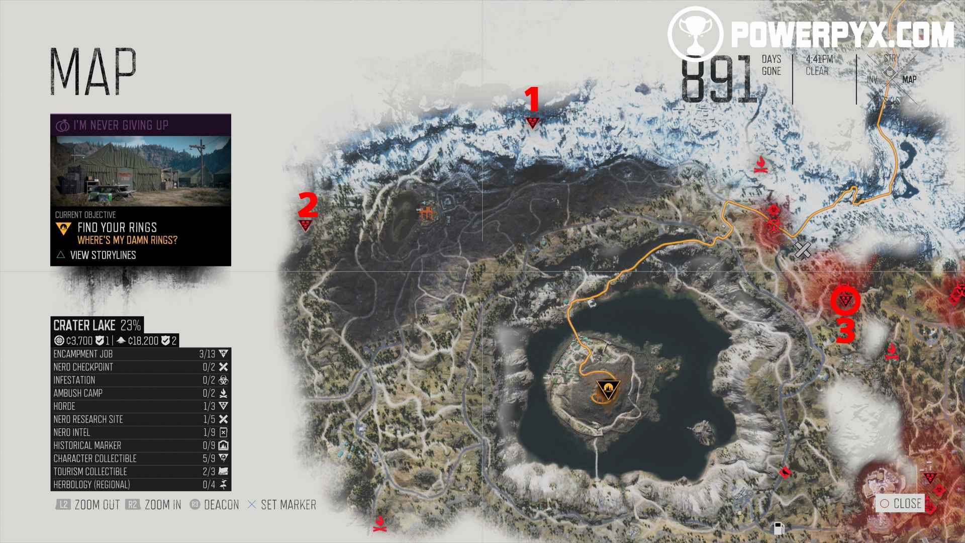 Days Gone デイズゴーン 攻略 全ての大群の巣の場所一覧まとめ ゲーム特化速報
