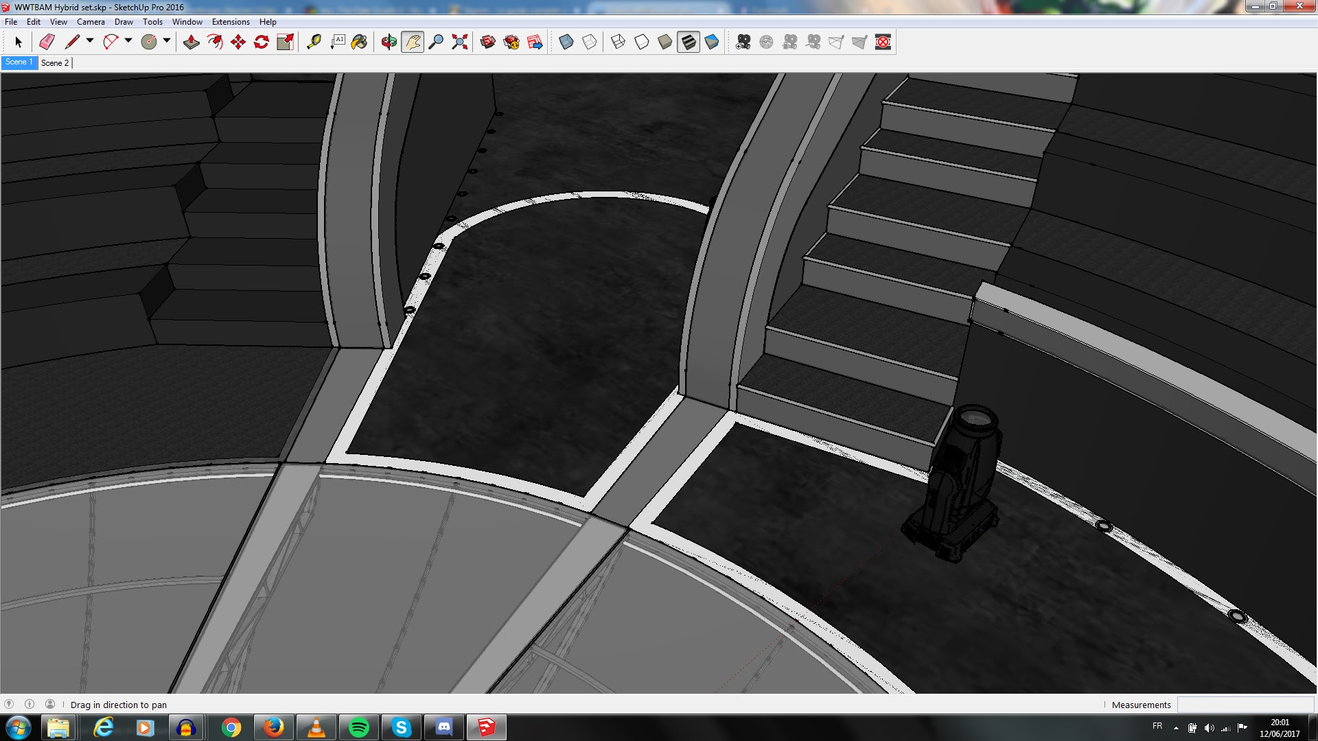 WWTBAM : Hybrid set project (Sketchup & C4D) | Millionaire ...