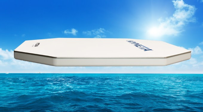 kymeta antenna over water