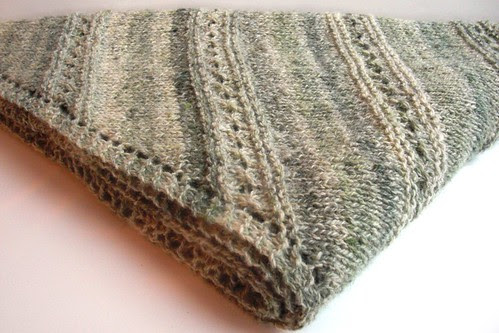 Evilla mix green shawl (I call it monster shawl)-3