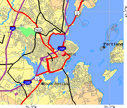 portland me zip code map 04101 Zip Code Portland Maine Profile Homes Apartments portland me zip code map