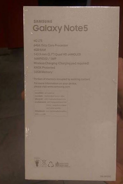  Galaxy Note 5 packaging 02 