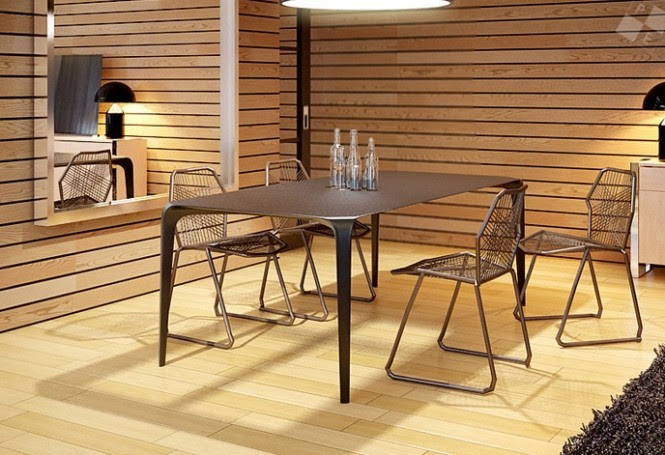 contemporary dining suite