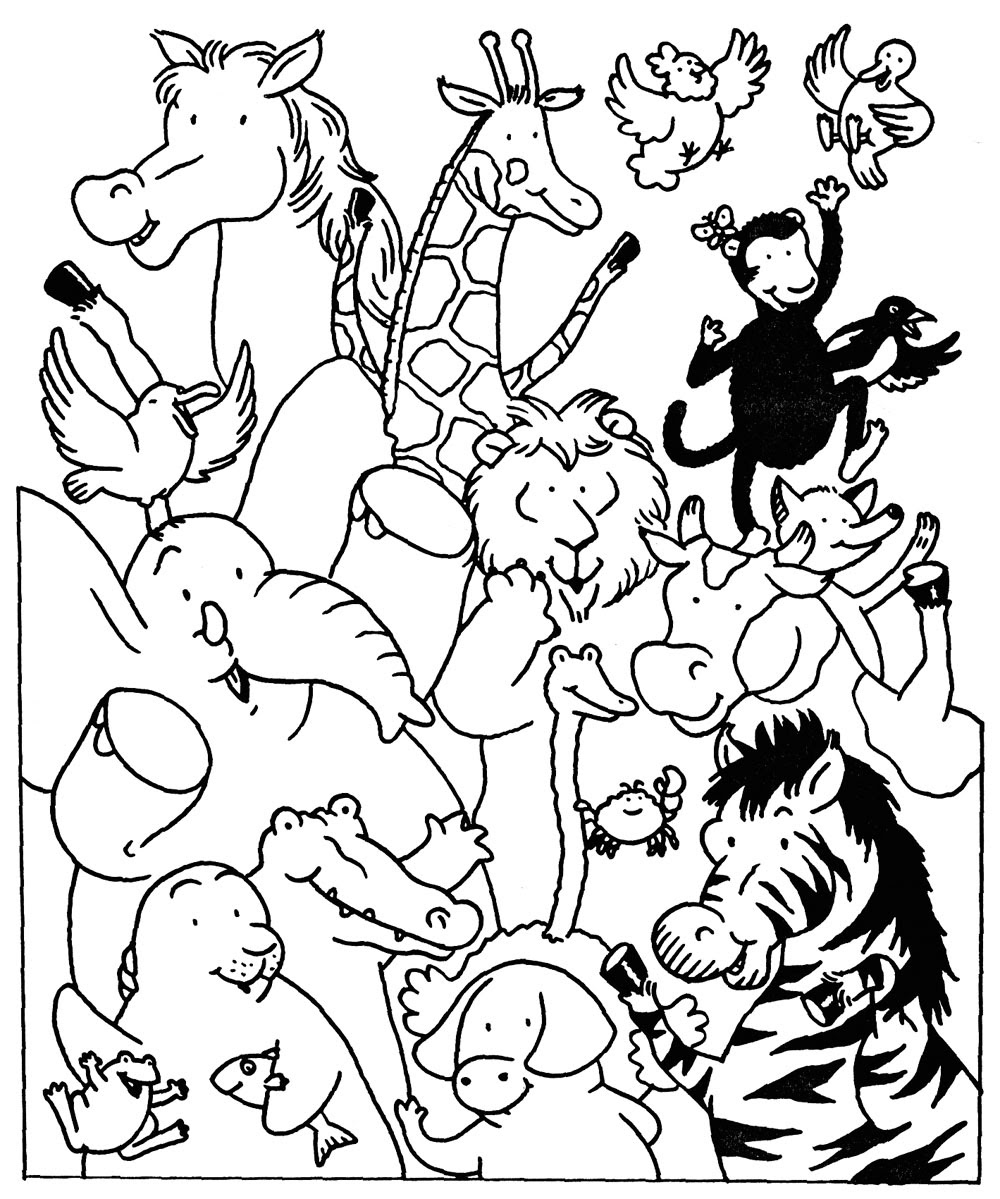 Tout Les Coloriage D Animaux