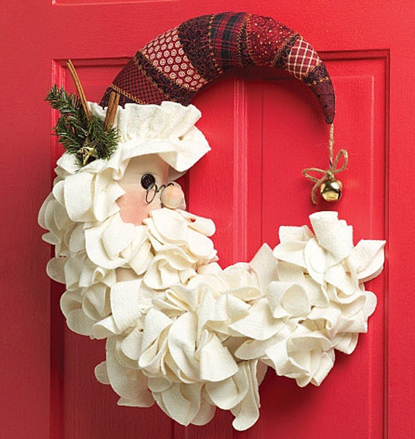 Santa Claus Wreath