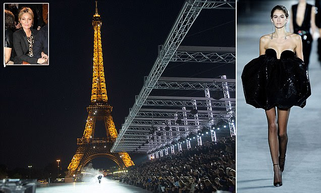 PFW: Kaia Gerber continua a conquista mundial da moda na YSL