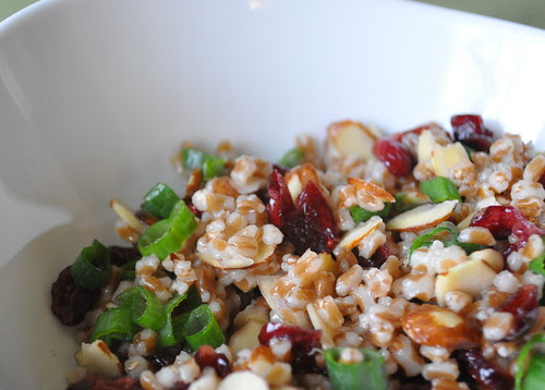 Wheatberry-Salad-with-cranberries-and-almonds