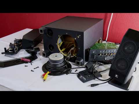 Video Logitech Satellite Speakers Replacement
