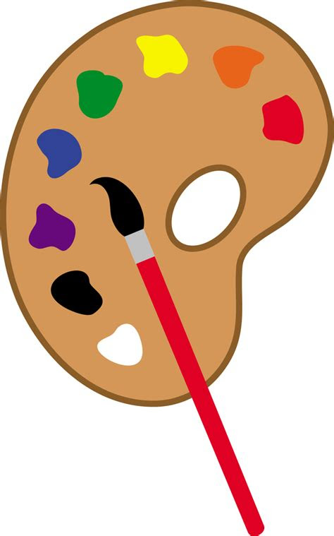 paintbrush clipart clipartioncom