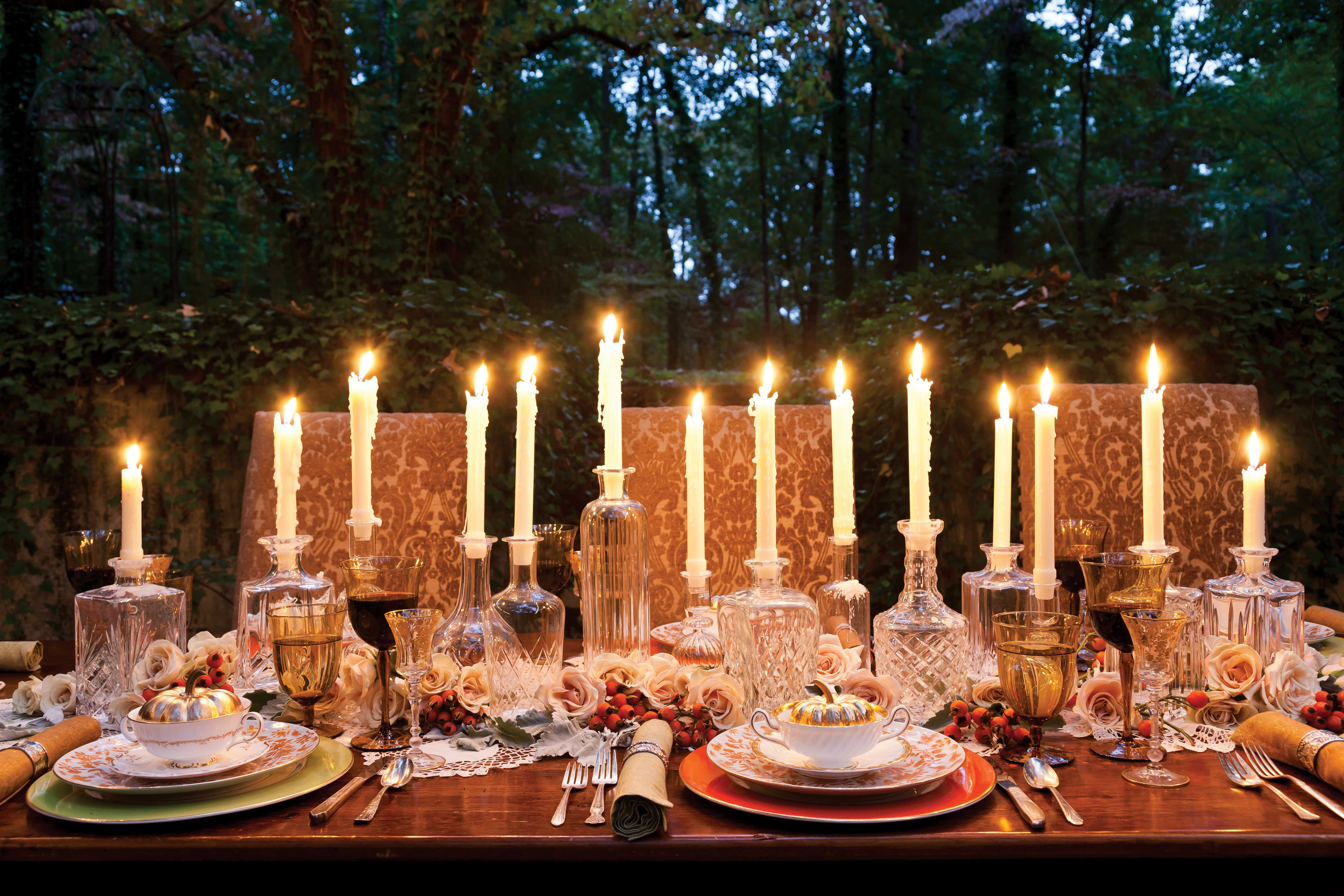 Elegant Autumn Dinner - Southern Lady Magazine
