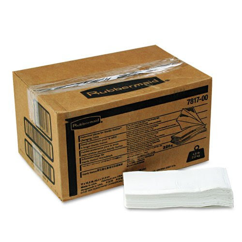 Rubbermaid® Commercial Sturdy Station 2 Baby Changing Table Liners, 320/Carton