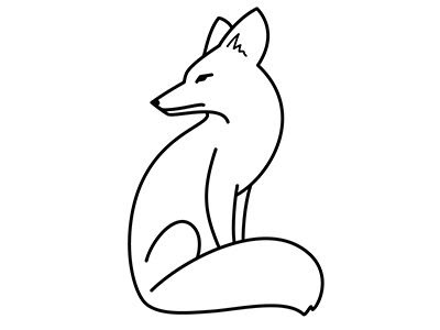 Arctic Fox Drawing | Free download on ClipArtMag