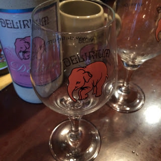 ベルギービール大好き 麦酒本舗 ピンクの象さん大集合